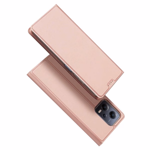 Dėklas Dux Ducis Skin Pro Xiaomi Poco X5 5G/Redmi Note 12 5G rožinis-auksinis