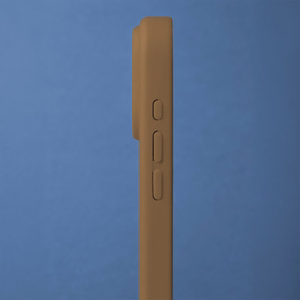 Frame Thin Mag dėklas for iPhone 16 Pro 6,3" rudas
