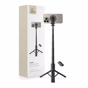 TECH-PROTECT L06S MAGSAFE BLUETOOTH ASMENUKIŲ LAZDA SU TRIKOJU JUODAS