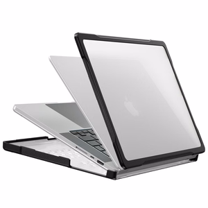 Tech-Protect Velar Case for MacBook Pro 16" 2021 / 2023 / 2025 / 2026 - Transparent Black