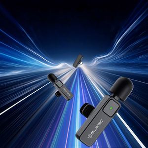 Blavec Lavalier Microphones x 2 MK-01 ClipGo Type C (LMMK01-B) black