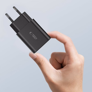 "Tech-Protect" NC30W USB-C PD 30W / USB-A QC 3.0 įkroviklis - baltas