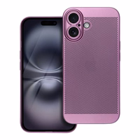 BREEZY dėklas telefonui IPHONE 16 violetinis