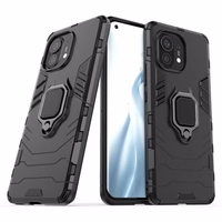Dėklas "Ring Armor" skirtas Xiaomi Mi 11 5G juodas