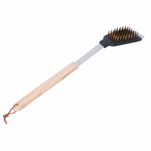 Kepsninės valymo šepetys BBQ su grandikliu, 44 cm