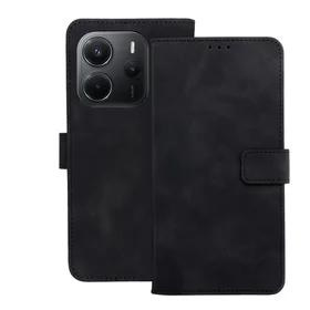Dėklas telefonui XIAOMI Redmi Note 14 4G (GLOBAL - 164,84mm x 78,15mm x 8,16mm) juodas