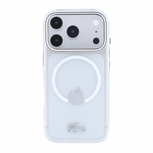Dėklas Lacoste IML Frosted Petit Pique Metal Logo MagSafe Apple iPhone 18 Pro