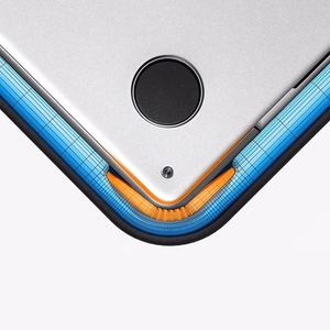 Tech-Protect Defender nešiojamojo kompiuterio krepšys 13–14" - pilka