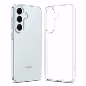 Tech-Protect FlexAir Hybrid dėklas, skirtas Samsung Galaxy S26 FE – skaidrus