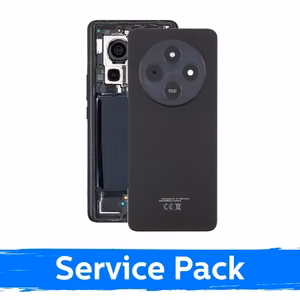 Xiaomi Redmi 14C 4G galinis dangtelis, vidurnakčio juodos spalvos (Midnight Black; gamintojo serviso pakuotė)