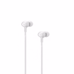 XO laidinės ausinės S6 jack 3,5 mm, baltos spalvos