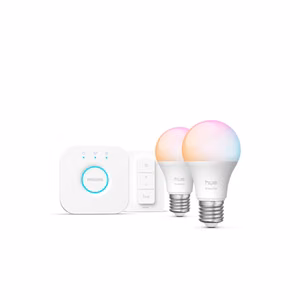 Philips Hue E WCA 806 A60 2kit SW EU E27 – two smart color LED bulbs, 8 W, 16 million colors, white and colored light