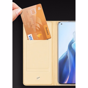 DUX DUCIS Skin Pro knygos tipo dėklas telefonui Xiaomi Mi 11 mėlynas