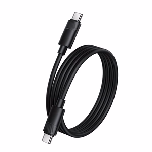 "Borofone" kabelis BX123 "Leya" - C tipo į C tipo - PD 60W 3A 1 metras, juodas