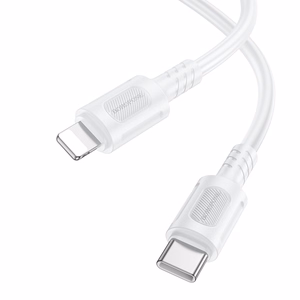Кабель Borofone BX111 Feliz - Type C к Lightning - PD 27W 1 метр белый