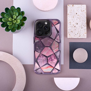TWINKI dėklas telefonui IPHONE 15 PRO MAX violetinė