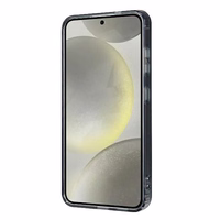 Audi IML Geometrinio rašto dėklas telefonui S24 S921 pilkas/pilkas kietas dėklas AU-IMLS24-A6/D3-GY