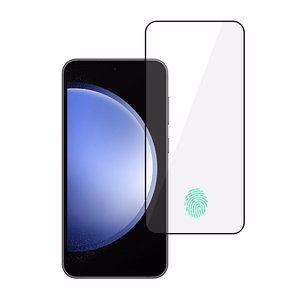 Tel Protect Pilnas klijavimo 6D apsauginis stiklas SAMSUNG GALAXY S23 PLUS juodas