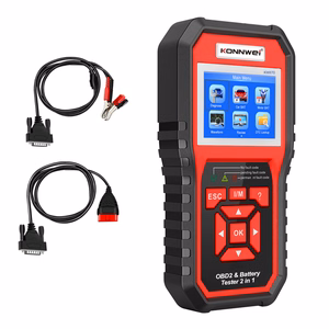 Konnwei KW870 OBD2 diagnostinis skeneris ir akumuliatorių testeris
