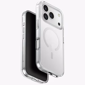 Uniq Clario Magclick įkrovimo dėklas telefonui iPhone 17 Pro – skaidrus