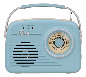 Setty Bluetooth speaker with radio Retro P350 blue