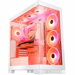 Modecom Volcano SPACE APEX ARGB MIDI „Midi Tower“ Balta