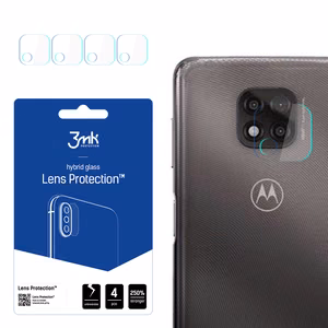hibridinis stiklas 3MK FLEXIBLE GLASS LENS MOTOROLA MOTO G POWER 2021 kamerai 4 vnt..
