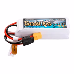 „Gens Ace“ G-Tech Soaring 2700 mAh, 14,8 V, 30C, 4S1P LiPo XT60