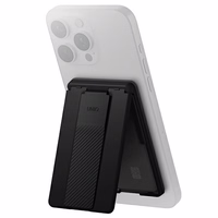 Uniq Heldro ID magnetinė piniginė su stovu ir dirželiu - juodas