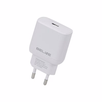 Beline Tinklo įkroviklis 1x USB-C 30W balta (tik galvutė) PD 3.0 BLNCW30 GaN