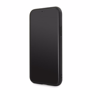 Mercedes Bow Line dėklas iPhone 12 mini - juodas