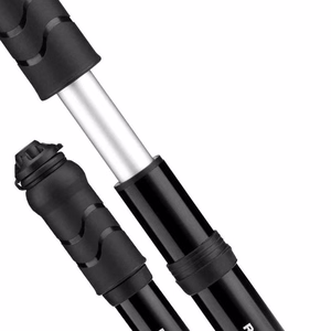 Rockbros 810PCS-HP mini rankinė dviračio pompa su Presta ir Schrader žarna, juoda