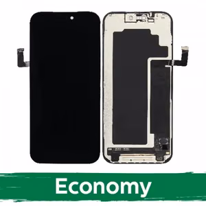 LCD ekranas suderinamas su iPhone 17 Pro Max juodas (INCELL / Economy) nuimamas IC