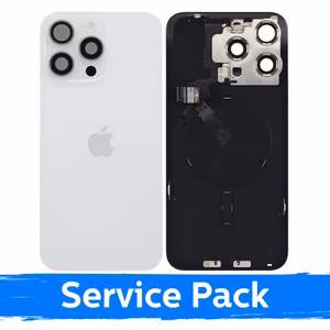 Galinis dangtelis skirtas Apple iPhone 15 Pro Max / White Titanium / (Service Pack)