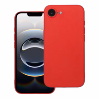 Minkštas dėklas telefonui IPHONE 16e (SE 4 2025) raudonas