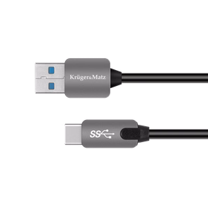 Kruger&Matz USB 3.0 kištukas – USB-C kištukas kabelis, 5 Gbps, 0,5 m