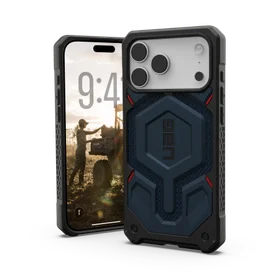 UAG Monarch Pro MagSafe Dėklas iPhone 17 Pro Max - Tamsiai mėlynas Mėlynas