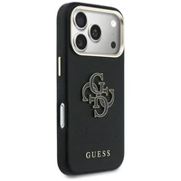 GUESS case for IPHONE 17 Pro GUHCP17L5PS4RGGK (PU FW Resin Logo) black