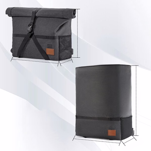 Rockbros H48 Multifunctional Handlebar Bicycle Bag - Gray