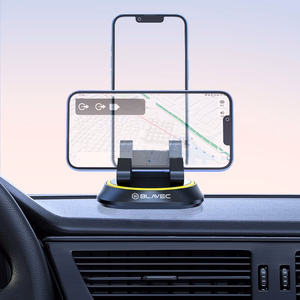 Blavec Automobilinis laikiklis BH-10 ant prietaisų skydelio (BH10-DBY) juodas-geltonas