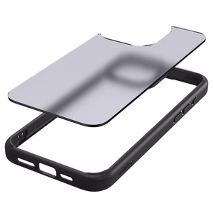 Spigen Ultra Hybrid dėklas telefonui iPhone 15 Pro - Skaidrus juodas