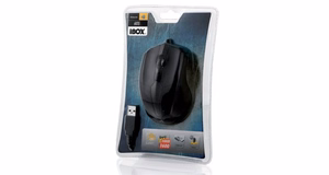 iBox i005 pelė Ambidextrous USB Type-A Laser 1600 DPI