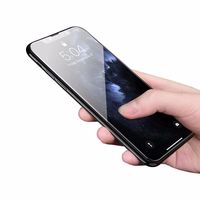 HOCO grūdintas stiklas HD 5D Guardian apsauga (rinkinys 10in1) iPhone Xs / 11 Pro juodas (G14)