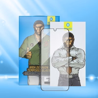 LCD apsauginis stikliukas 5D Mr. Monkey Glass (Strong HD) Apple iPhone 15 Pro Max juodas