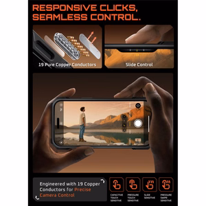 Supcase UB Grip Mag Magnetinis dėklas telefonui iPhone 17 - juodas