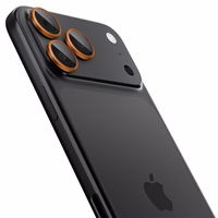 Spigen Optik Pro kameros stiklas iPhone 16 Pro / Max / 17 Pro / Max oranžinis