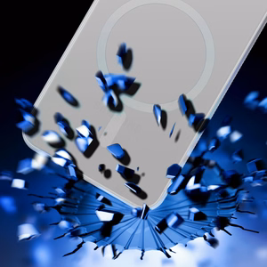 3mk Smoke MagCase skirtas Samsung Galaxy S25 baltas-skaidrus