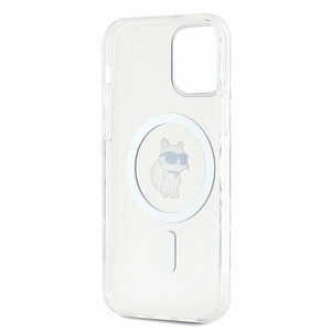 Karl Lagerfeld IML Choupette MagSafe dėklas iPhone 12 / 12 Pro - permatomas