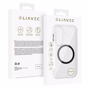 Liavec Pure Dėklas for Samsung Galaxy S26 juodas