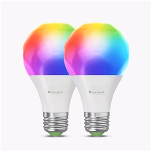 Nanoleaf Essentials Matter A60 – E27 RGBCW smart bulbs, 2 pcs., 900 lm, 2700–6500 K, 9 W, Wi-Fi